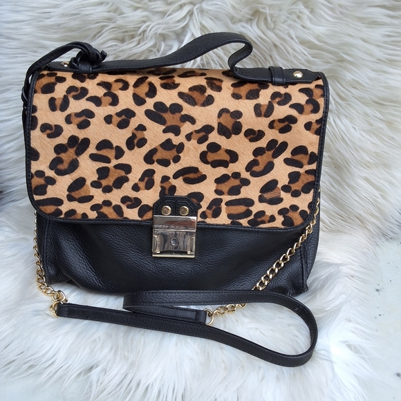 Kelsi Dagger Animal print crossbody NEW - Picture 1 of 9
